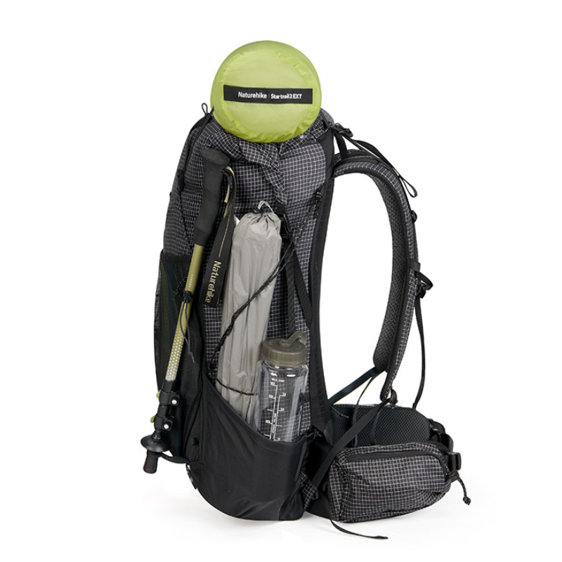 Naturehike Rock 2.0 45l (L) - ultralehký trekový batoh 1254g - šedý